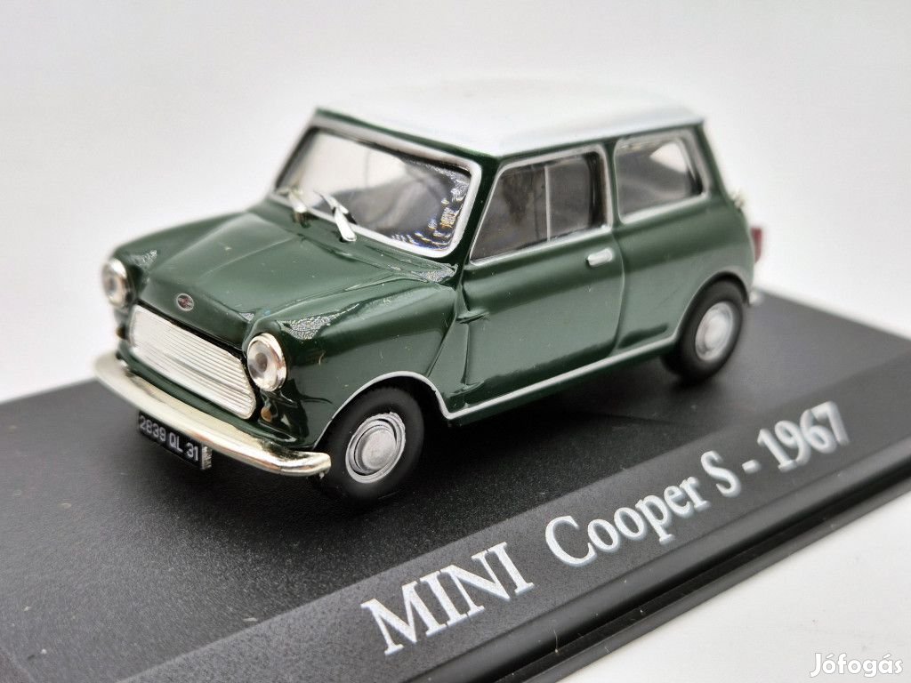 Mini Cooper S (1967) - zöld - Edicola - 1:43
