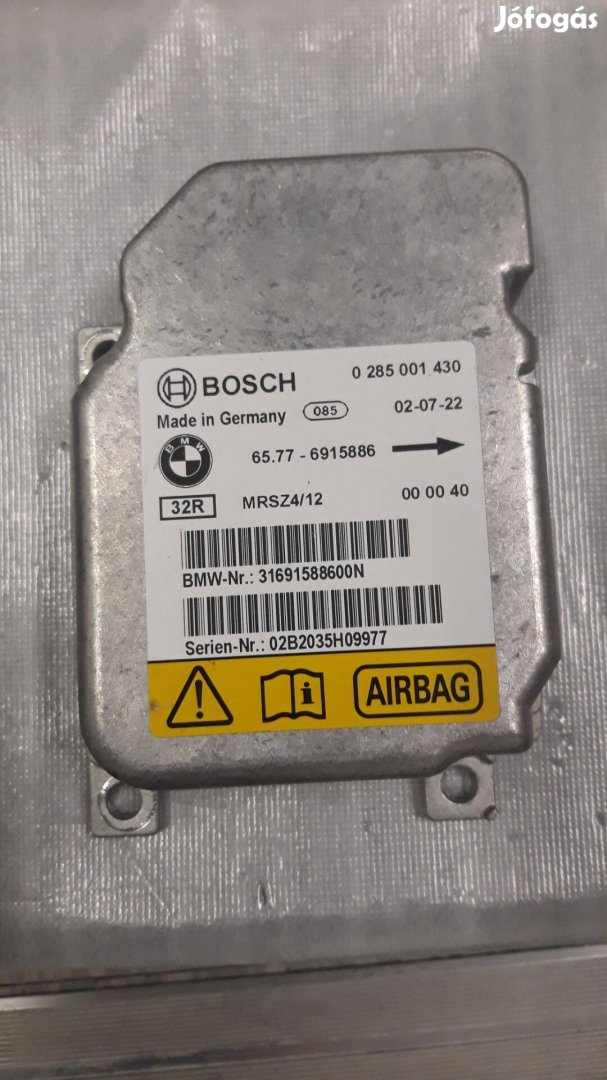 Mini Cooper légzsák vezérlő modul