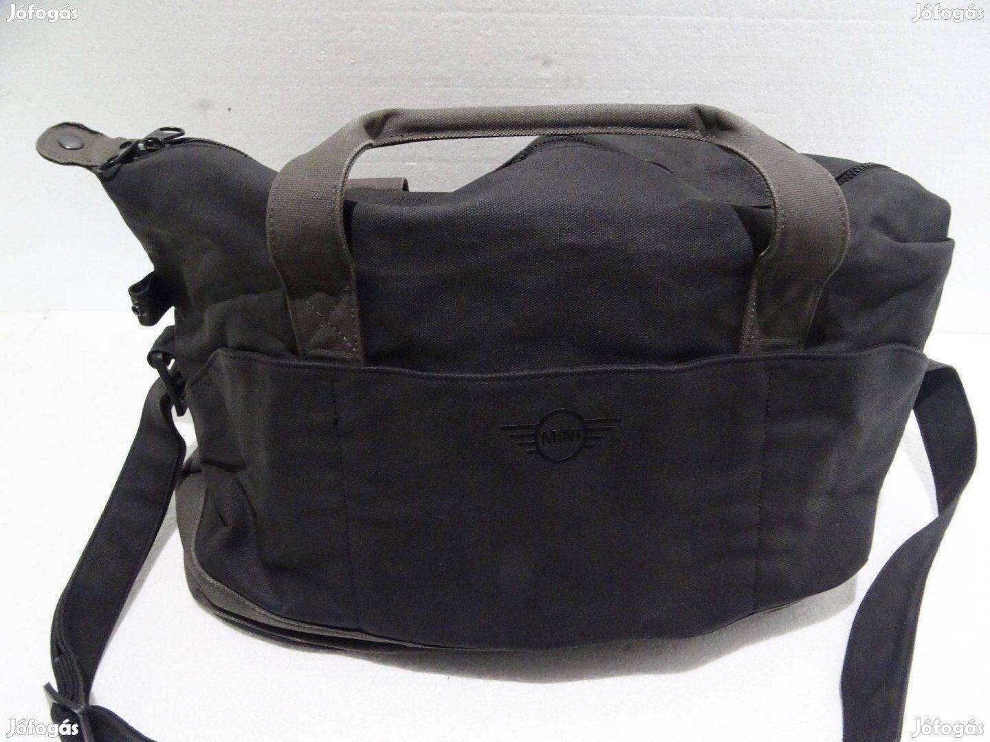 Mini Cooper táska sporttáska utazótáska kézi táska válltáska fekete