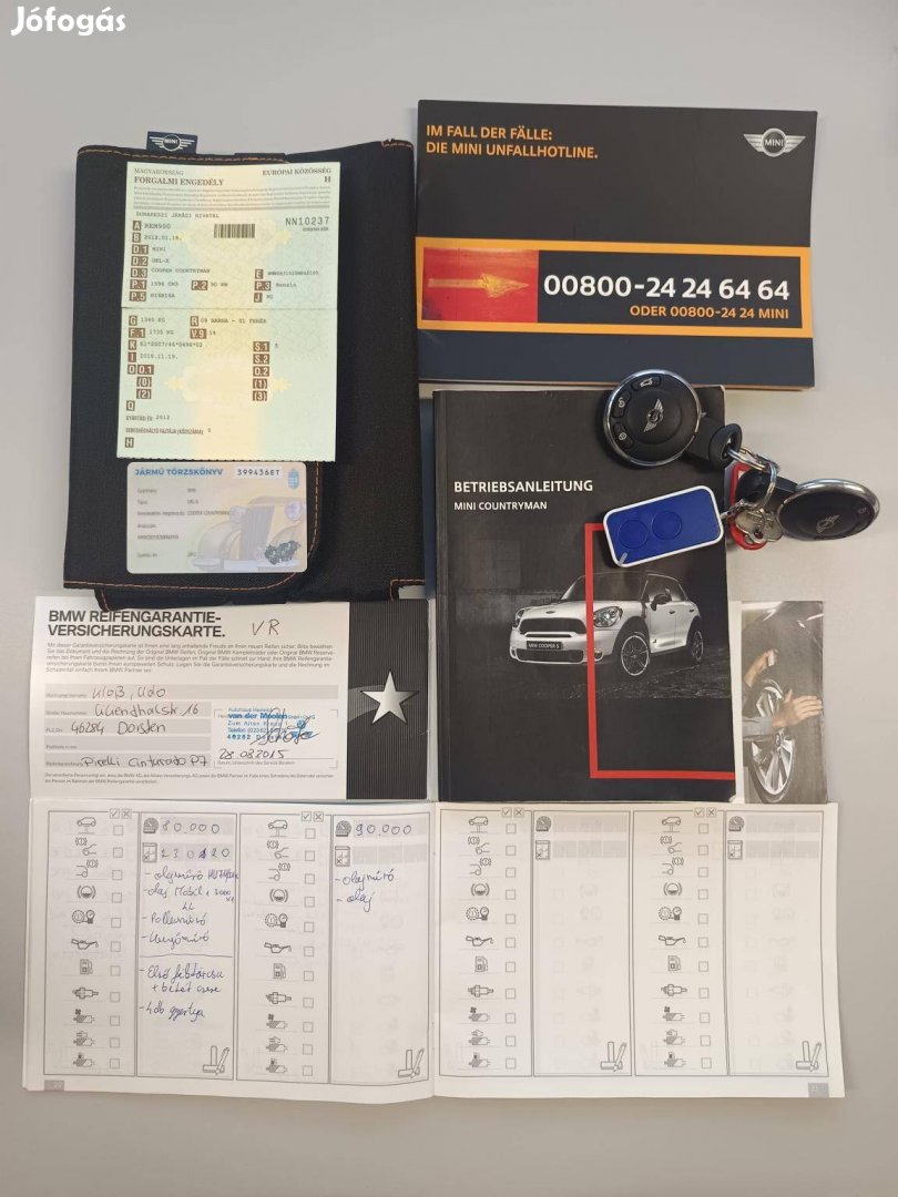 Mini Countryman Cooper1.6 GAR. 96.Ezer. KM! VEZ...