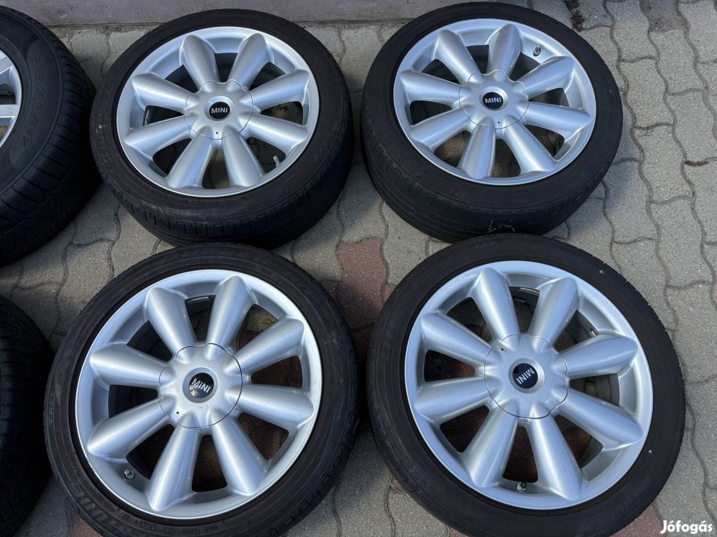 Mini Countryman Paceman 7.5X18 5X120 gyári alufelni+Tpms