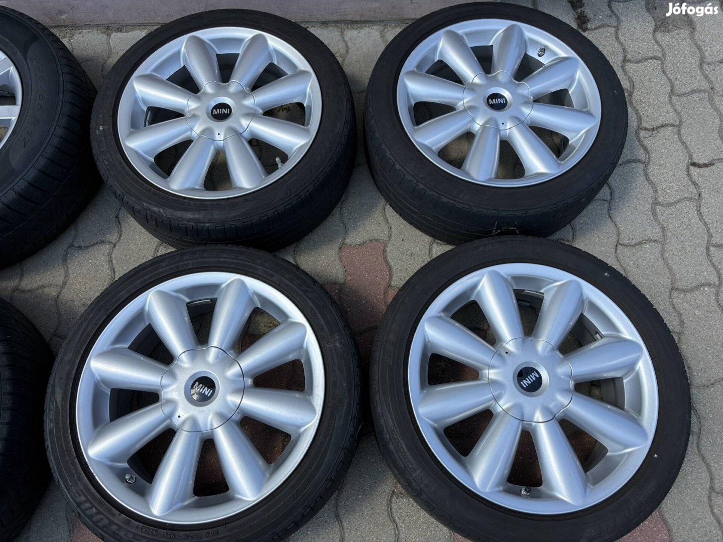 Mini Countryman Paceman 7.5X18 5X120 gyári alufelni+Tpms