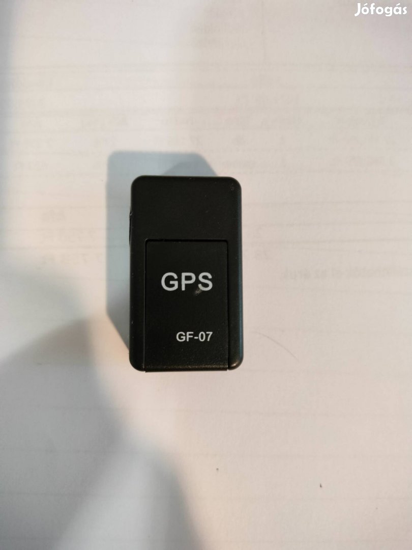 Mini GPS GF-07 nyomkövető helymeghatározó mágneses eszköz új