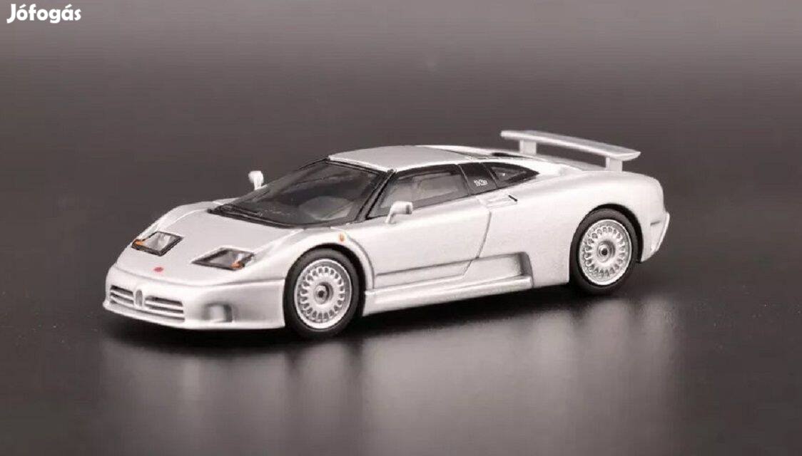 Mini GT Bugatti EB110 GT Grigio Chiaro