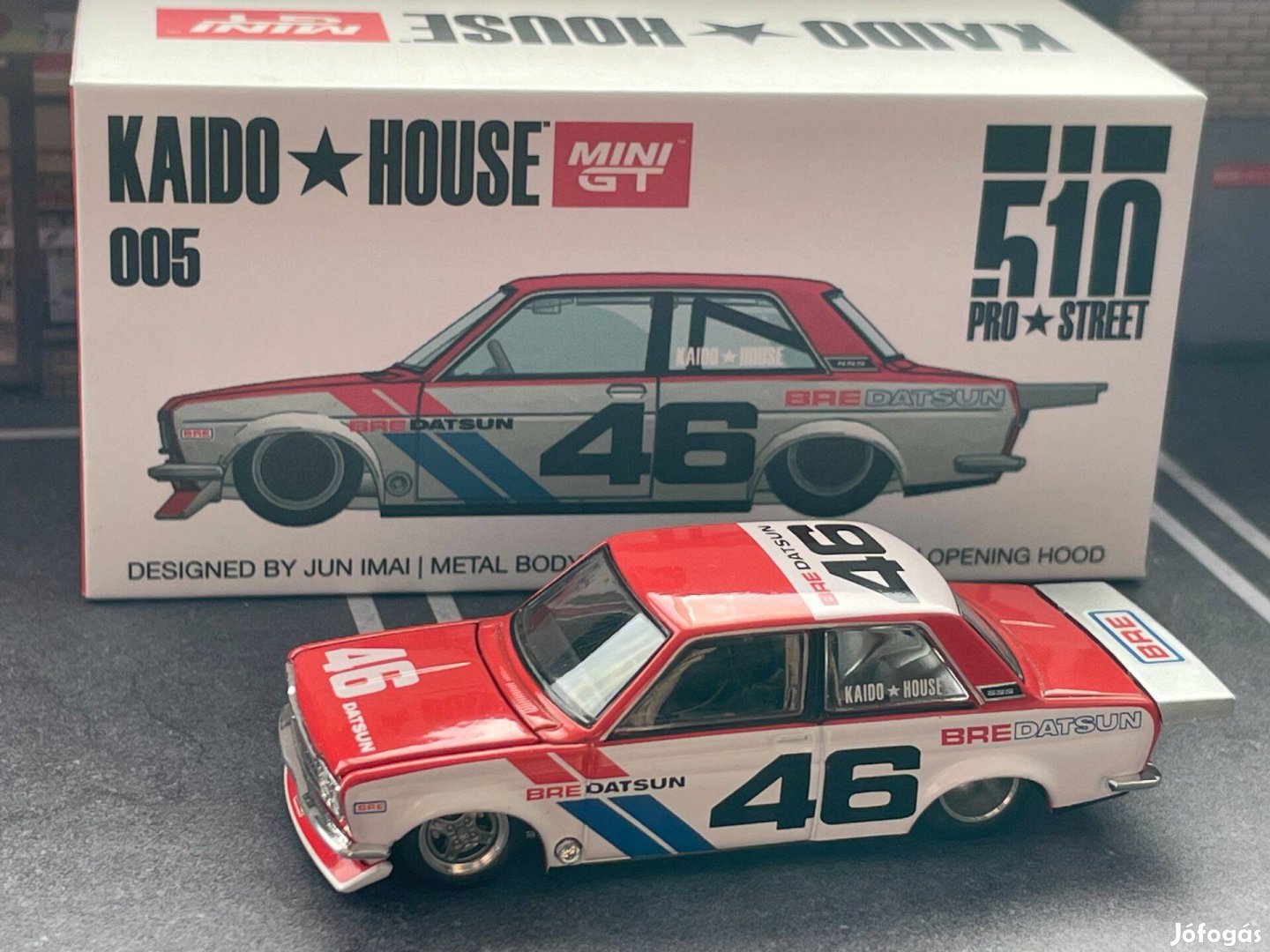 Mini GT Kaido House Datsun 510 modellautó 1:64 méret