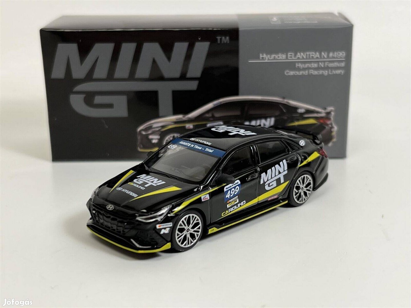 Mini GT MGT00403 Hyundai Elantra N #499 Caround Racing Hyundai