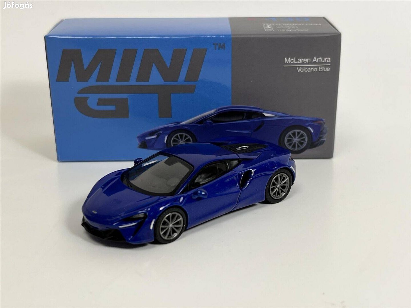Mini GT MGT00430 Mclaren Artura Volcano Blue
