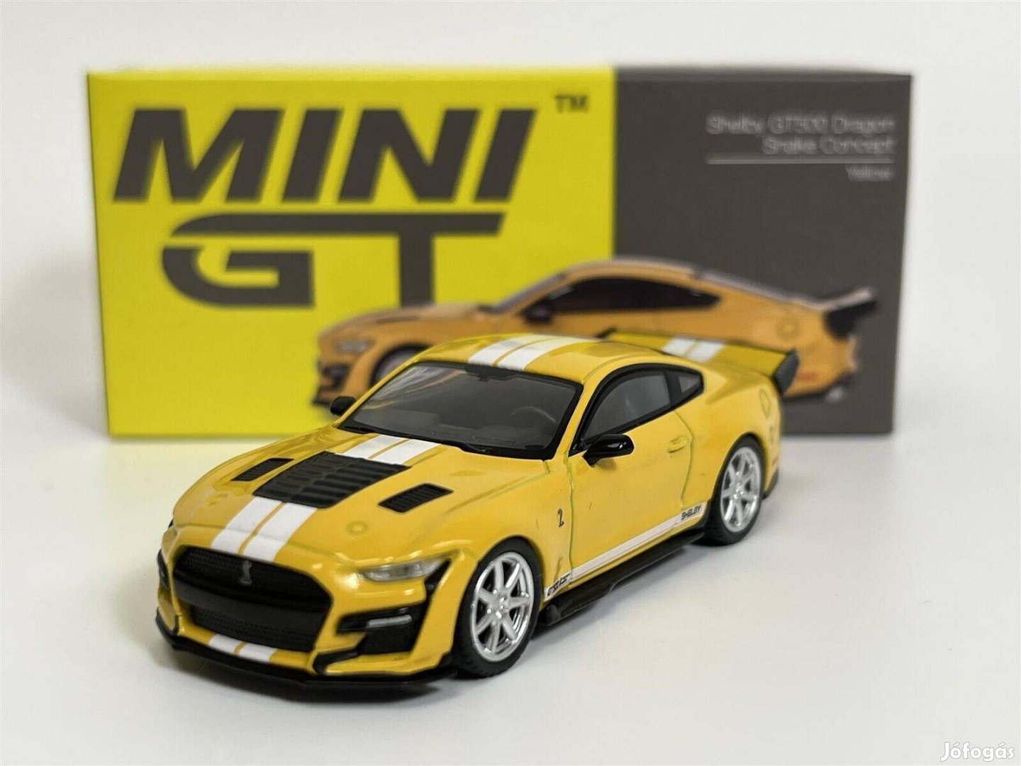 Mini GT MGT00535 Shelby GT500 Dragon Snake Concept Yellow