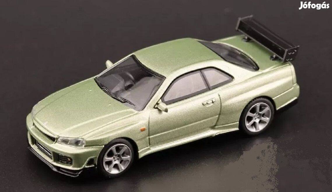 Mini GT Nissan Skyline GT-R (R34) Tommykaira R-z Millenium Jade