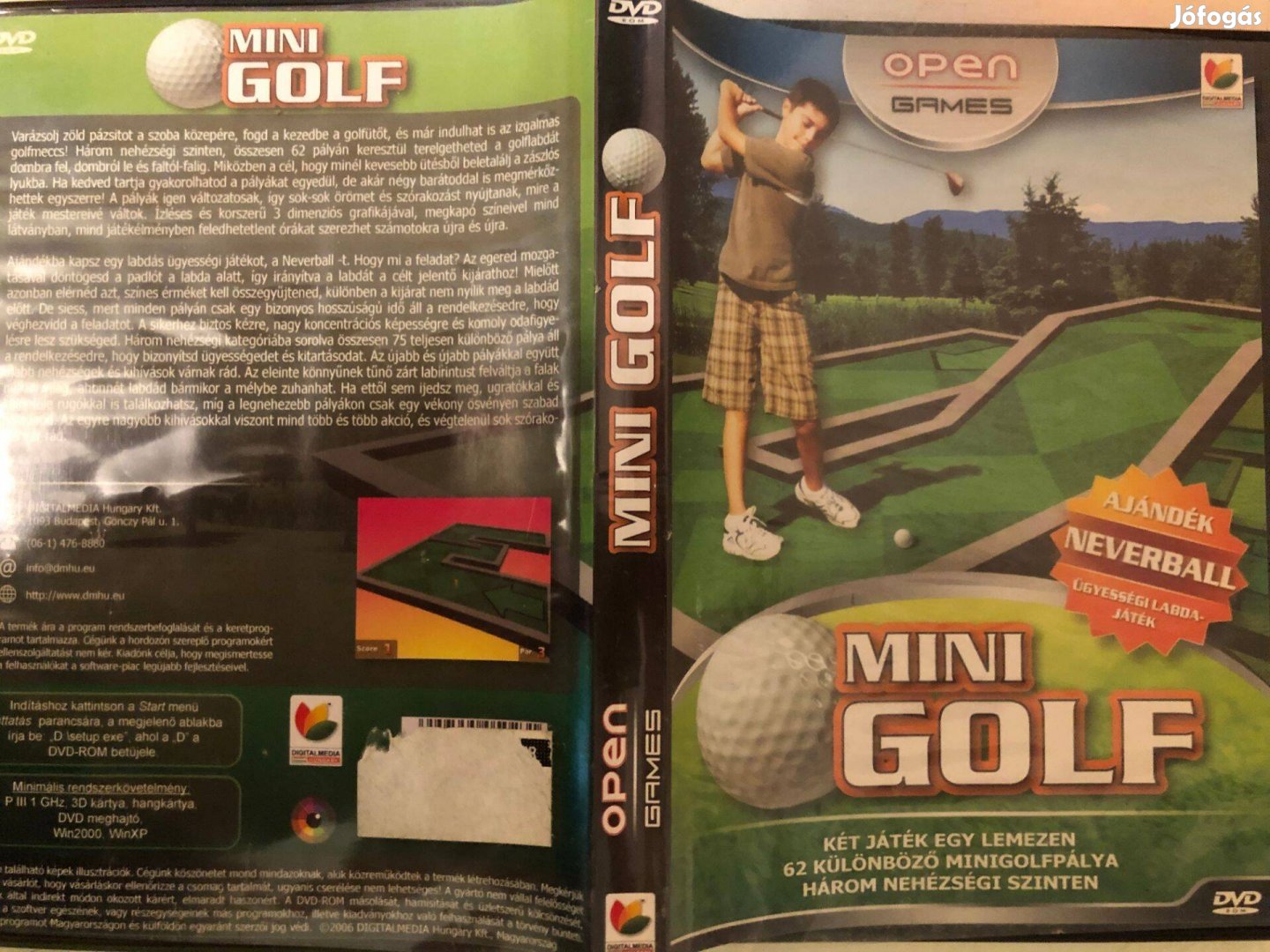 Mini Golf PC játék (karcmentes)