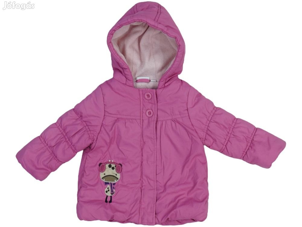 Mini Használt (használtabb) Lány Télikabát (Méret: 80)