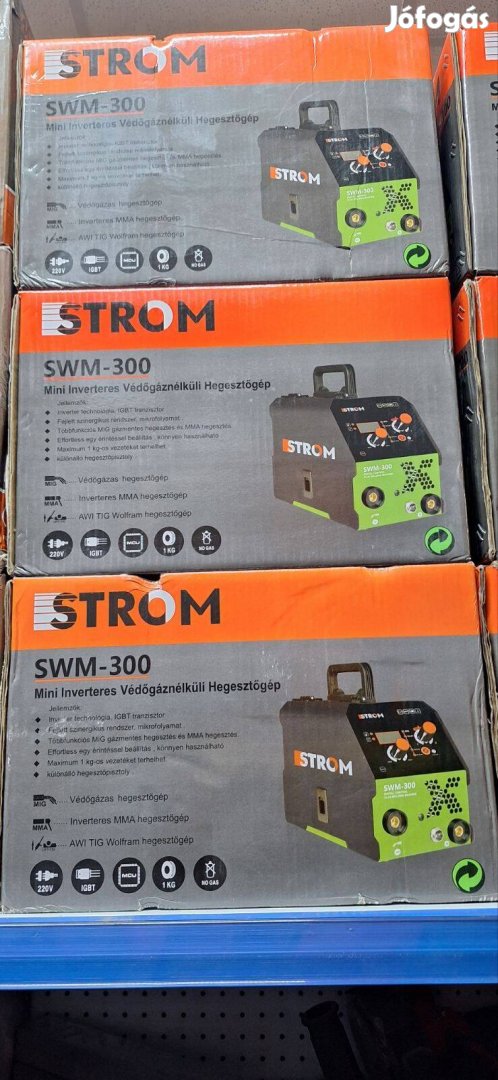 Mini Inverteres Védőgáz Nélküli CO2 Hegesztőgép SWM-300