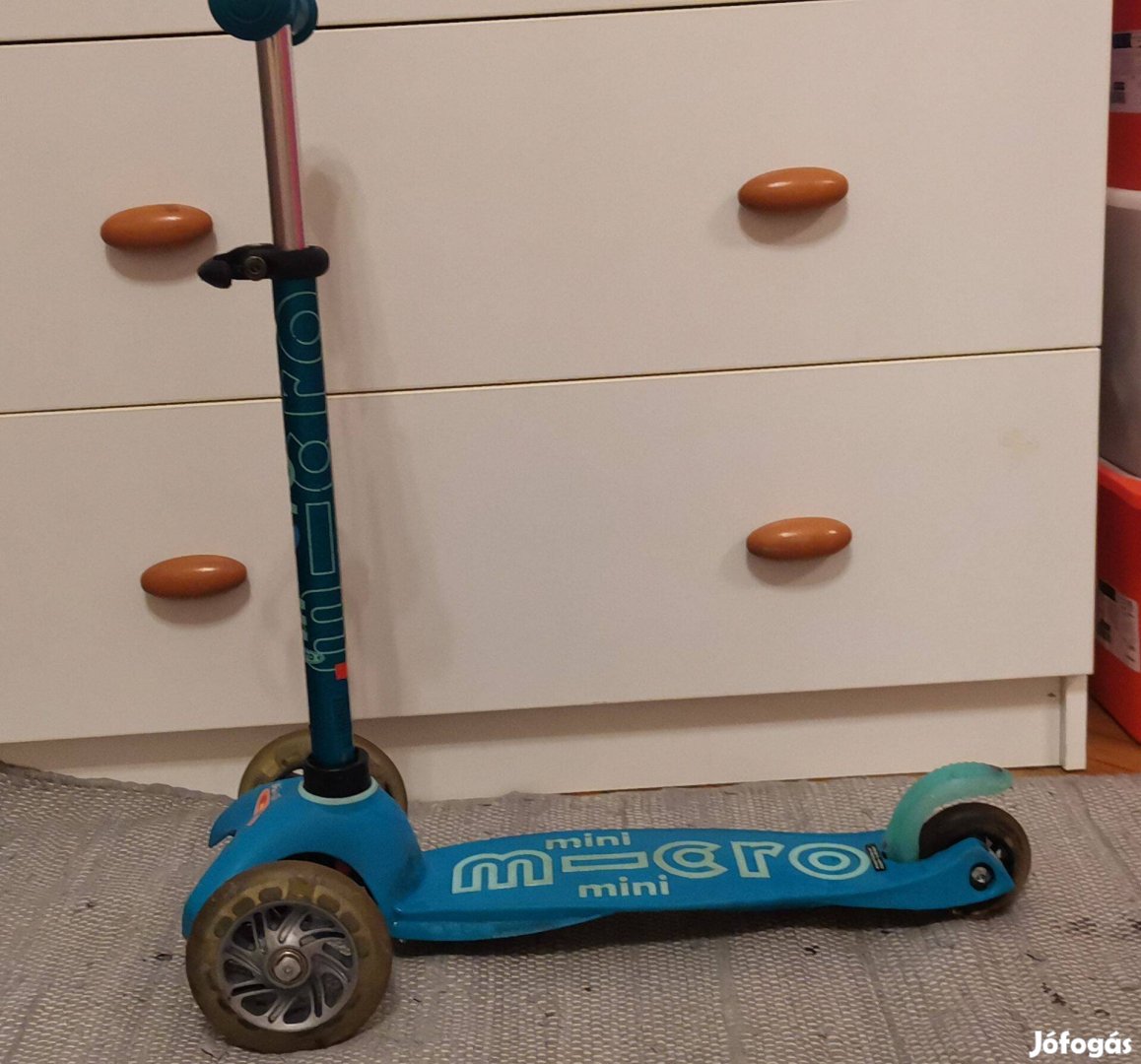 Mini Micro Deluxe LED roller, aqua