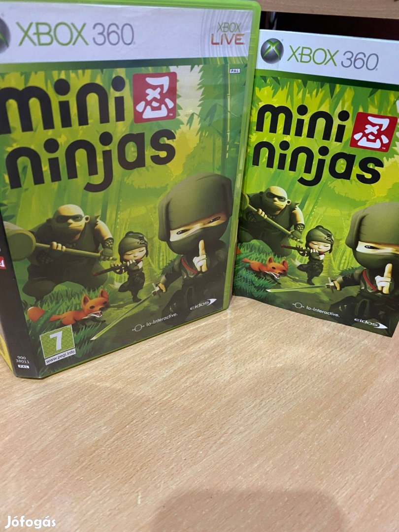 Mini Ninjas - eredeti xbox360/ONE játék
