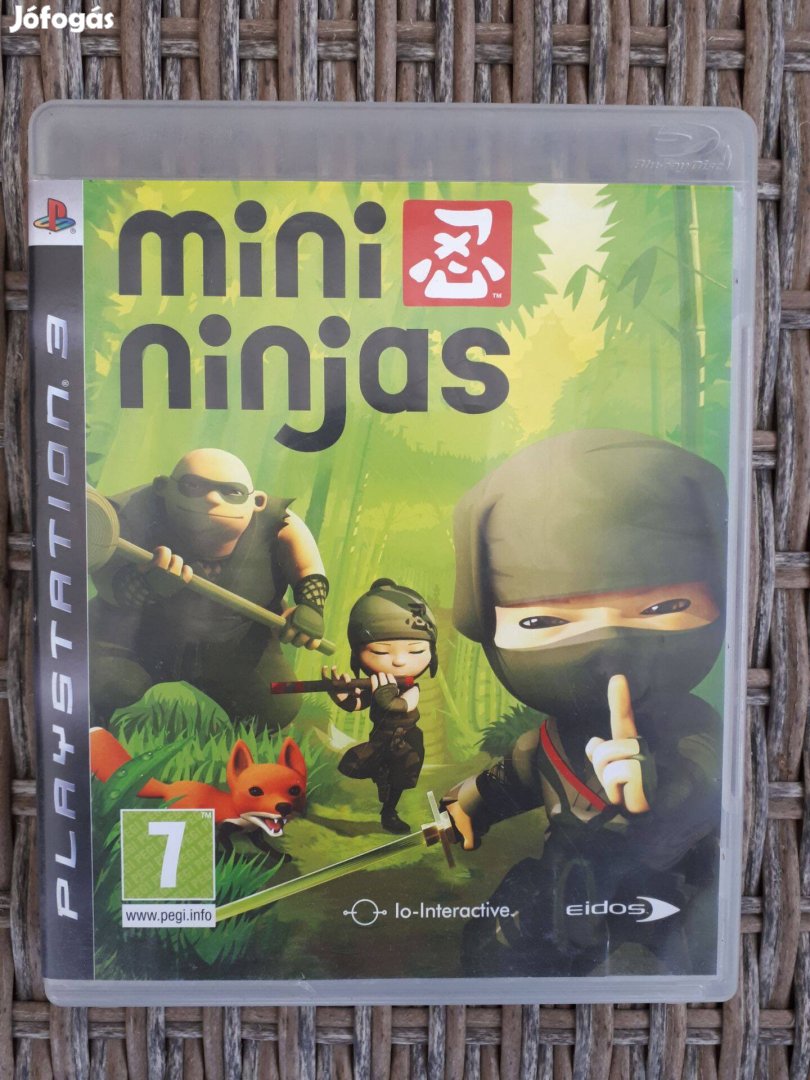 Mini Ninjas ps3 játék,eladó,csere is