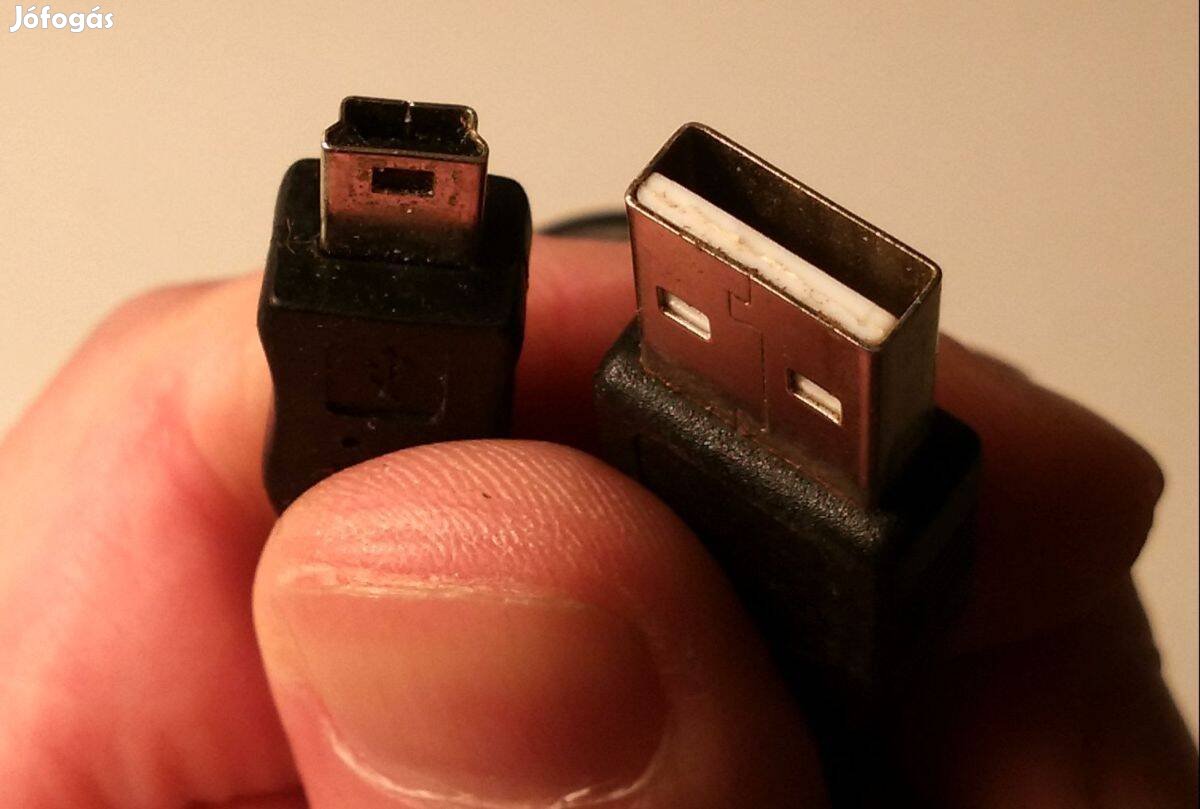 Mini USB Töltőkábel USB-s Ver.10 (90cm) teszteletlen