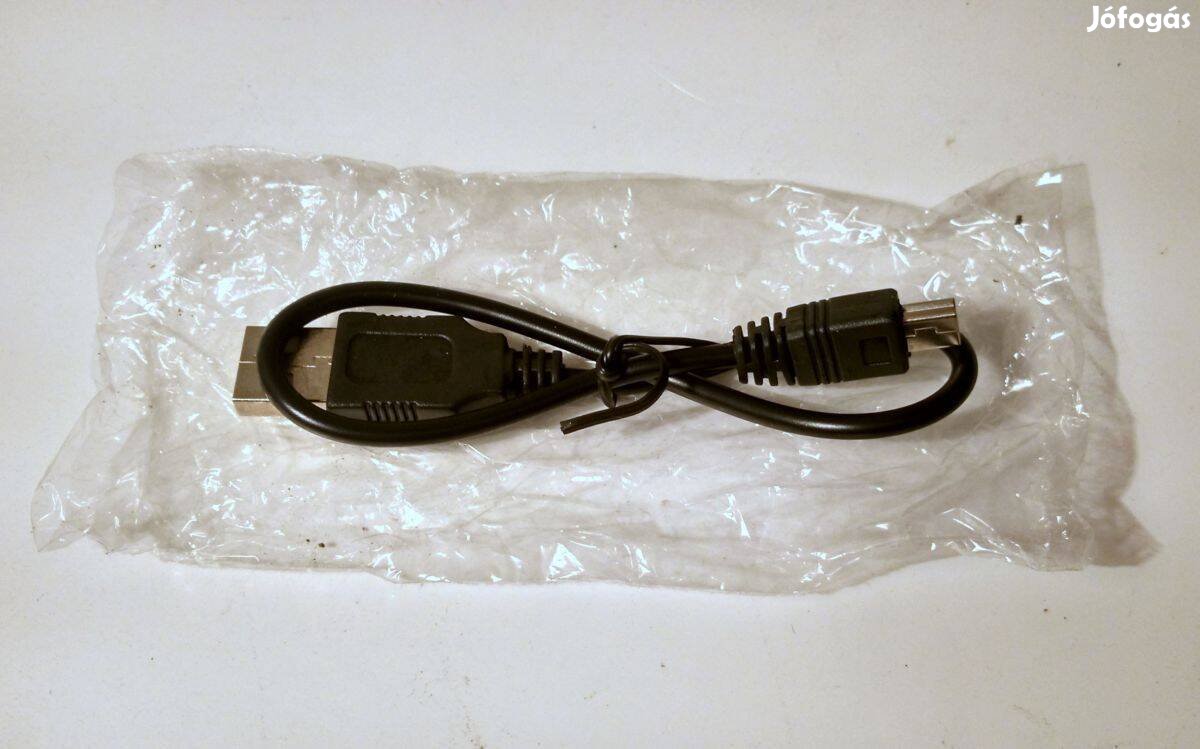 Mini USB Töltőkábel USB-s Ver.13 (30cm) új