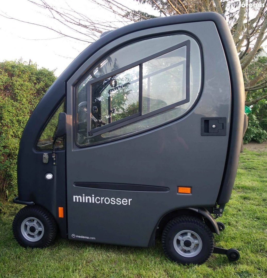 Mini crosser kabinos elektromos moped, kitűnő állapotú, eladó!