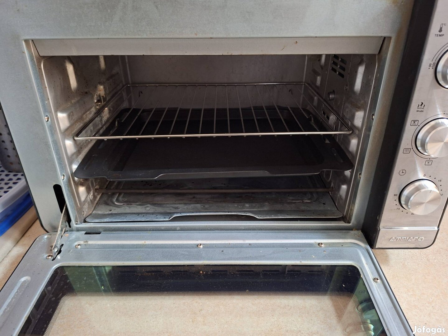 Mini grillsütősütő