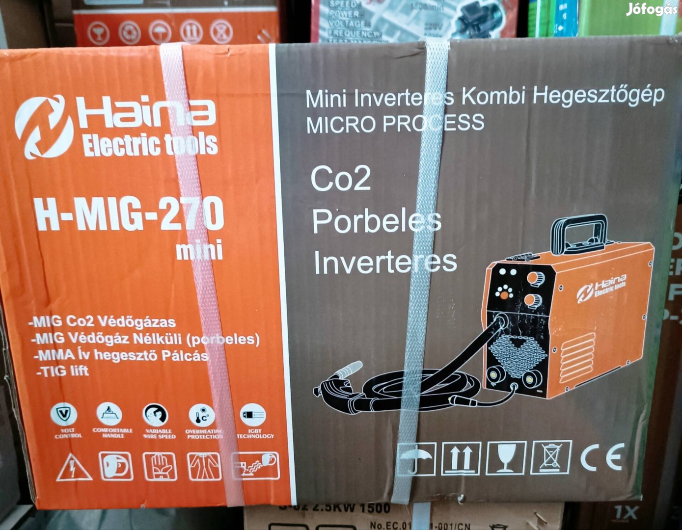 Mini inverteres Co2 hegesztő gép 270A teljesen új ! Akció !