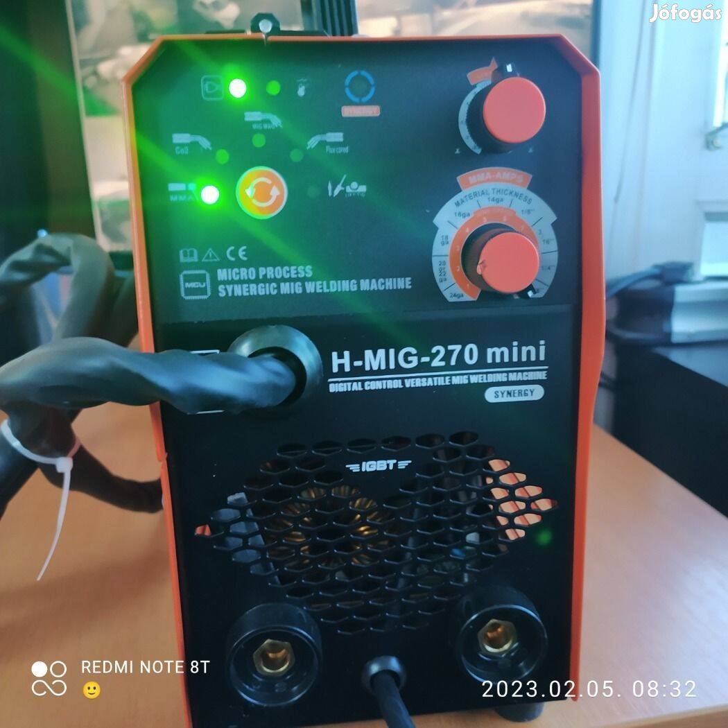Mini inverteres multifunkciós kombi hegesztőgép CO2 MIG MMA LIFT-TIG H