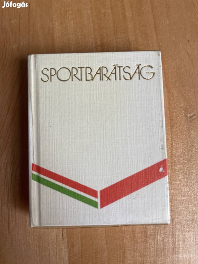 Mini könyv sportbarátság