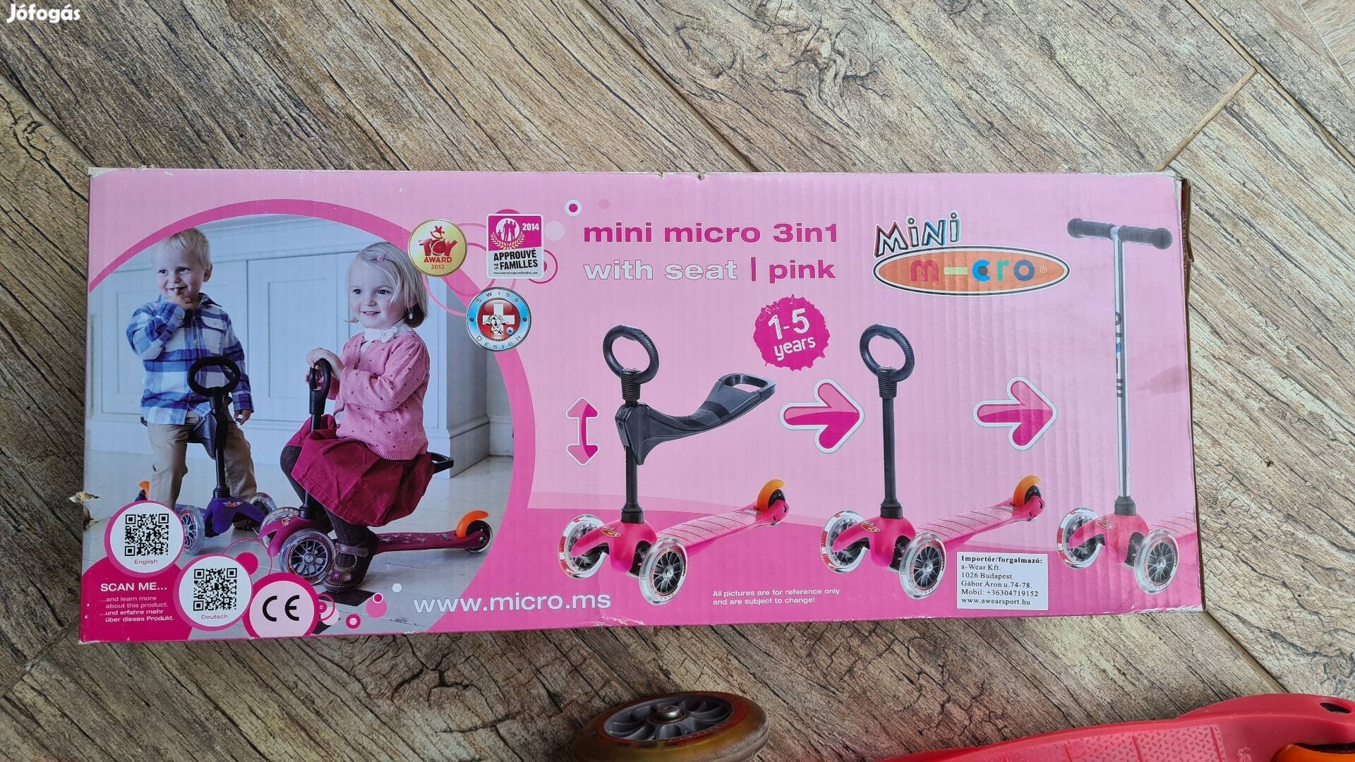 Mini micro 3in1 svájci roller