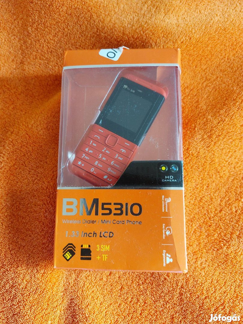 Mini mobiltelefon 3 SIM kártyás börtöntelefon