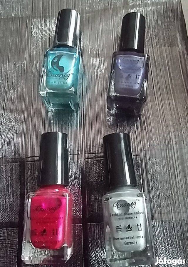 Mini műköröm Sablon, poligelek ajándék lakkok