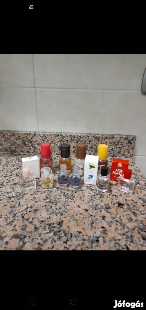 Mini parfümök Yves Rocher 