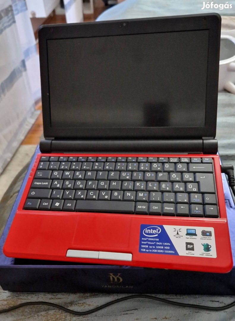 Mini piros Laptop