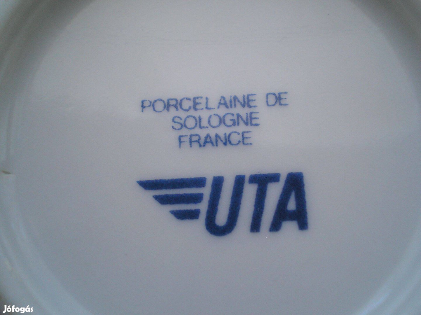 Mini porcelán tányér UTA Francia