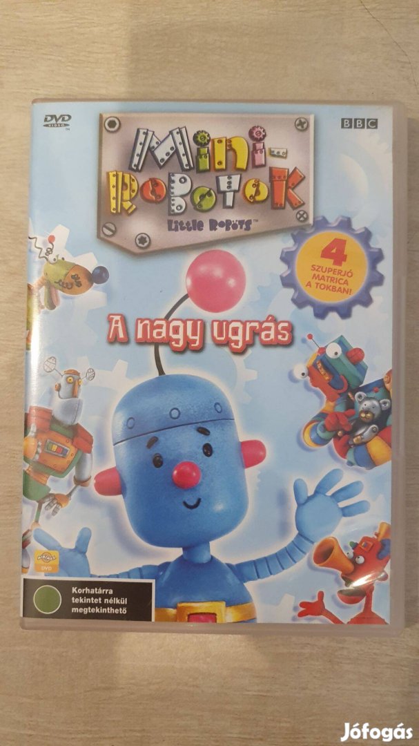 Mini robotok, A nagy ugrás DVD ingyen