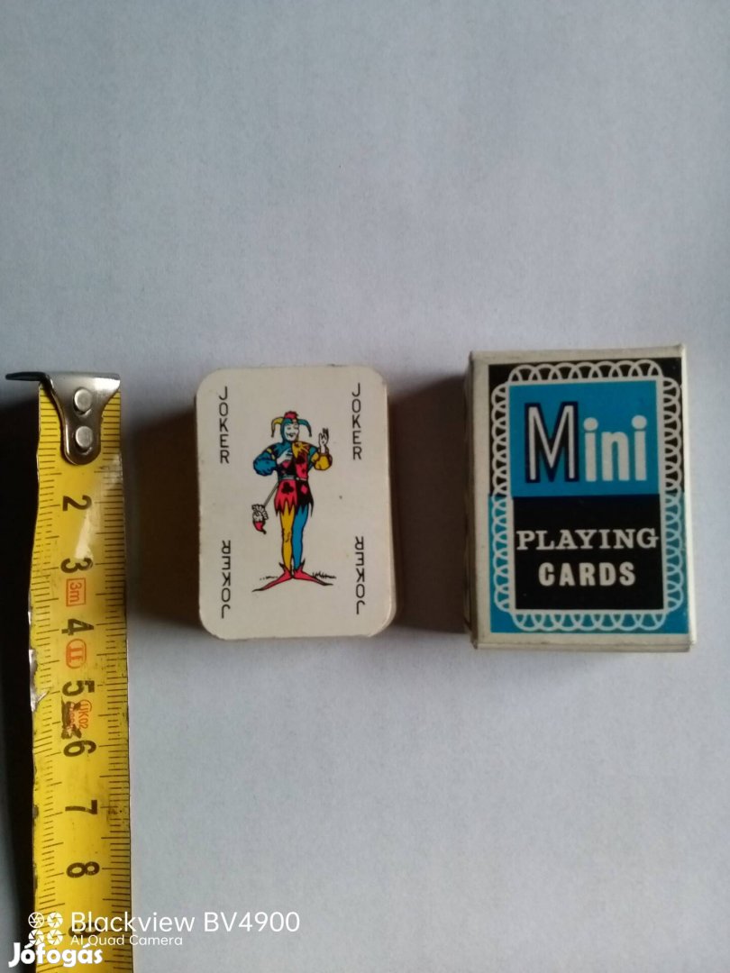 Mini römi póker francia kártya