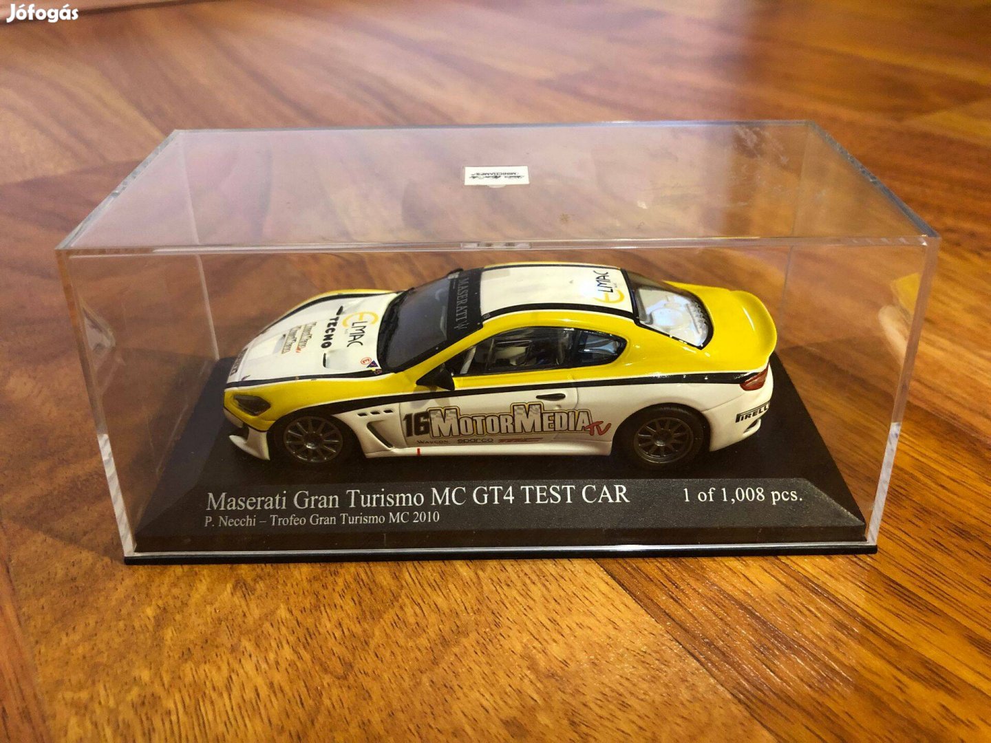 Minichamps Maserati Granturismo MC GT4 Coupe 1:43 Limitált Modell autó