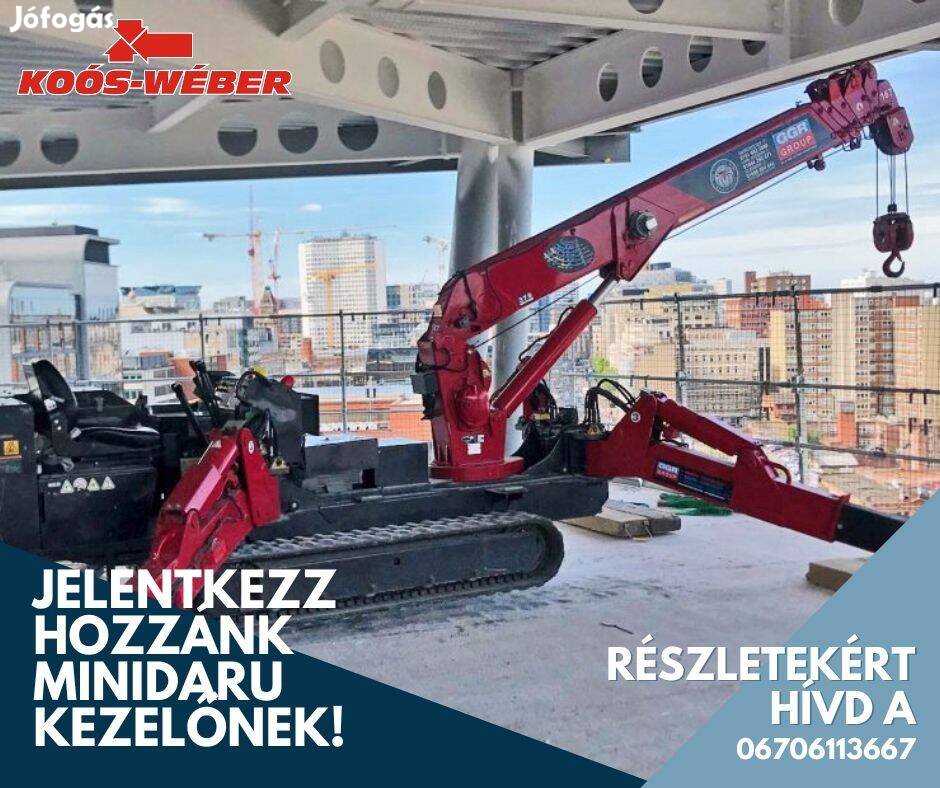Minidaru kezelő