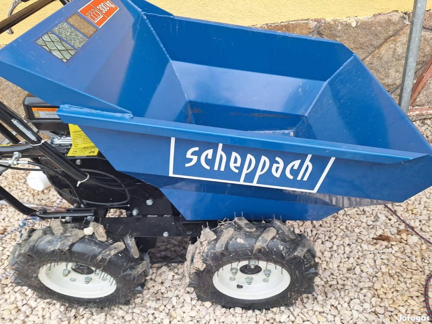 Minidömper Scheppach DP3000