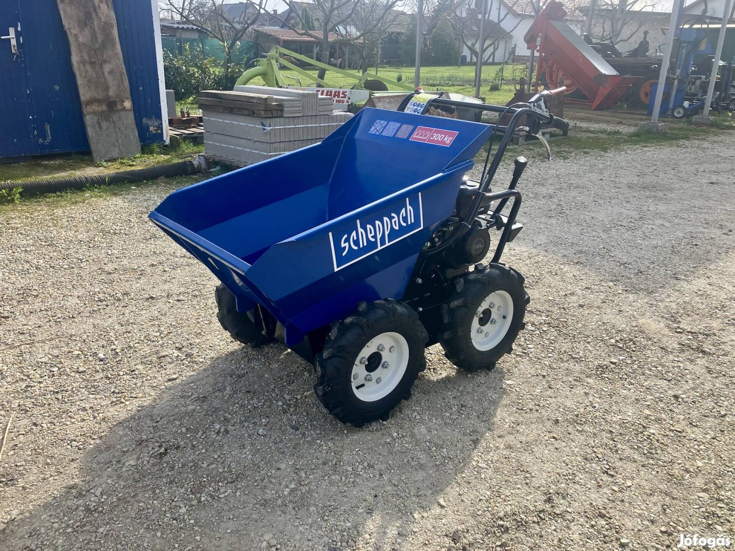 Minidömper motoros talicska Scheppach Dp3000