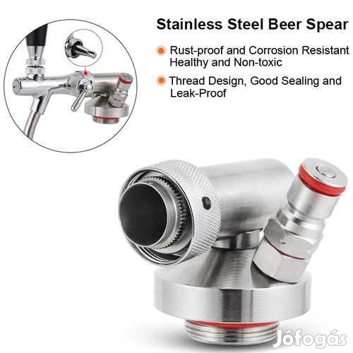 Minikeg Csapolófej Kompenzátoros Csaphoz  (4465)