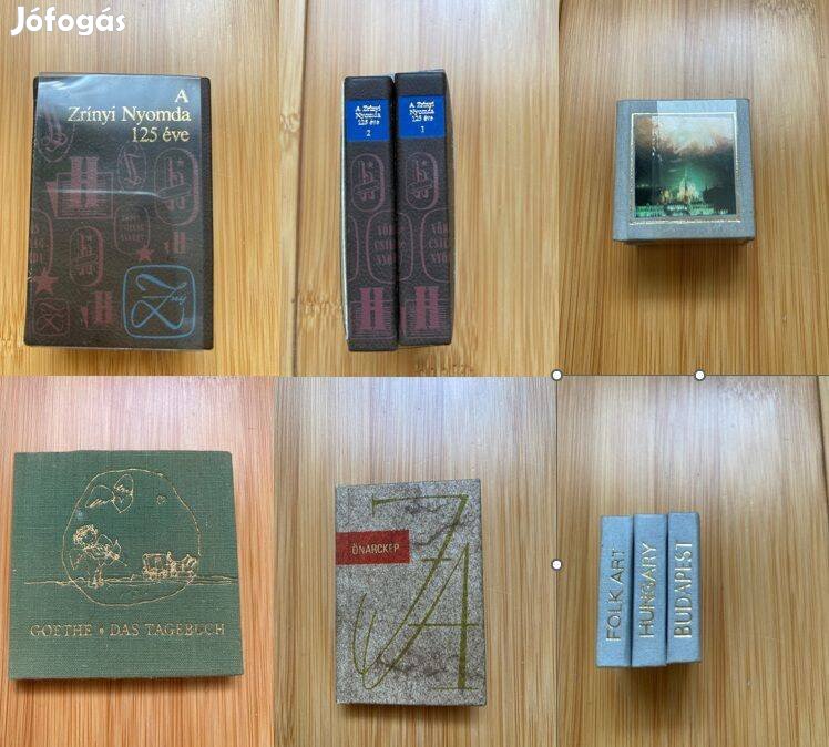Minikönyvek 27db