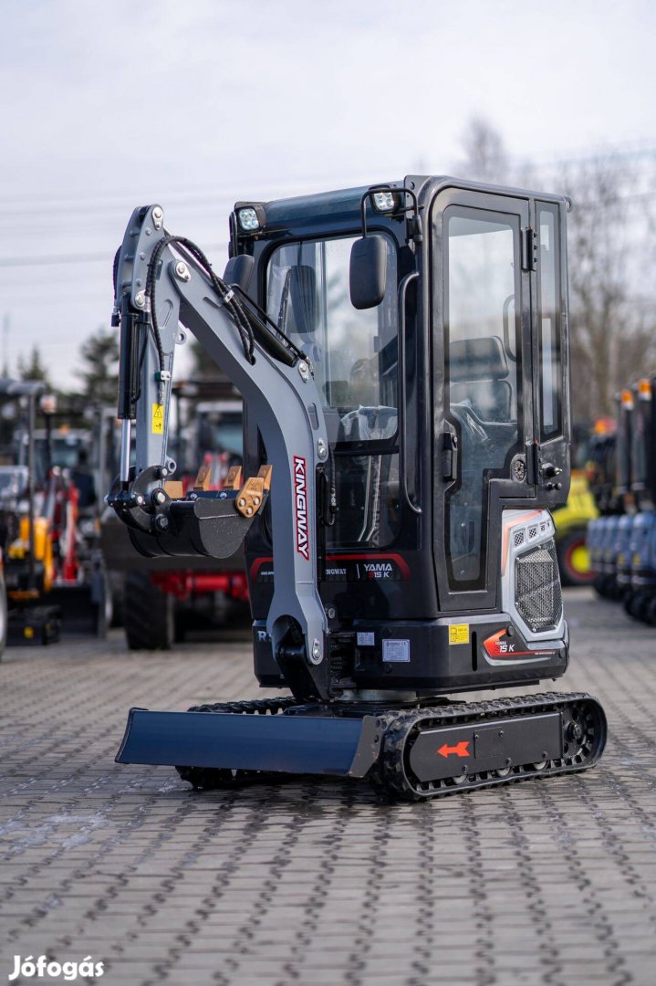 Minikotró Yama S15 K Lite (Kubota)