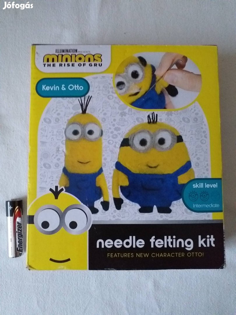 Minion (Kevin és Otto) filc kratív szett