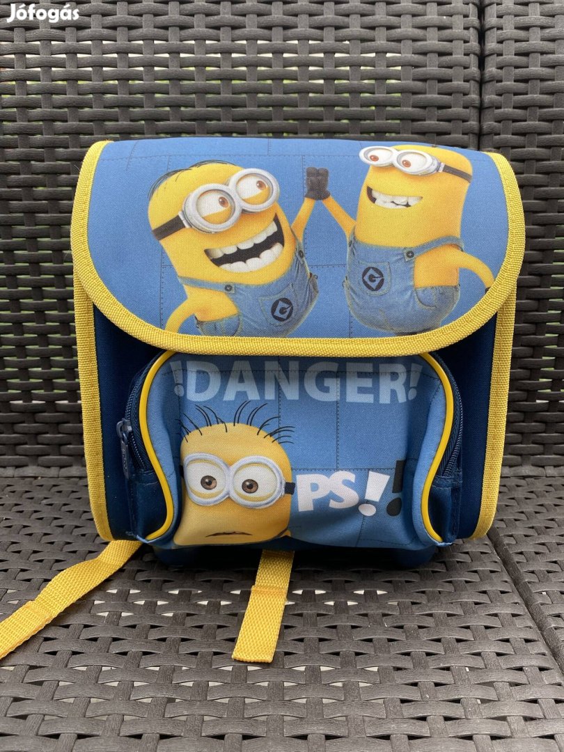 Minion, Minyon hátizsák, ovis táska, 20x25 cm