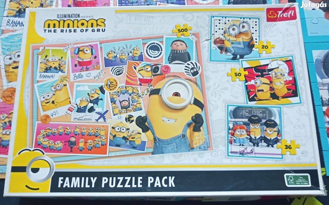 Minions The rise of Gru Puzzle 500 db