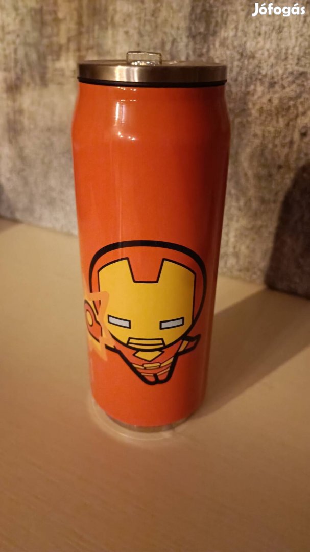 Miniso Marvel italtartó / soda can - Iron Man