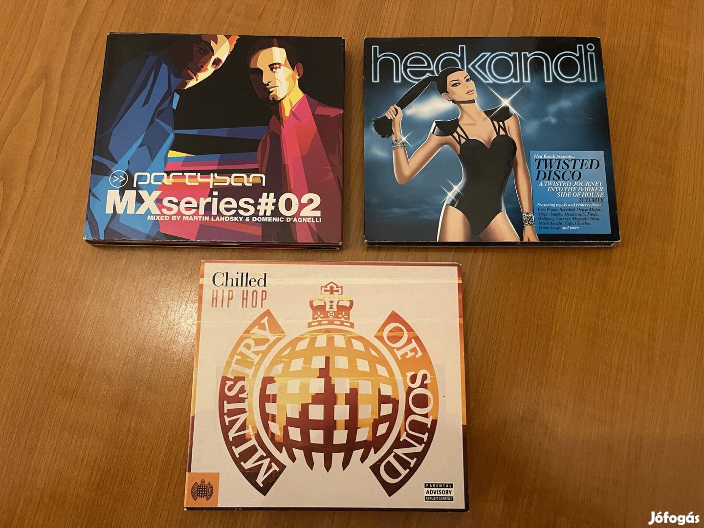Ministry Of Sound, Hedkandi, MX series Dupla CD lemezek 