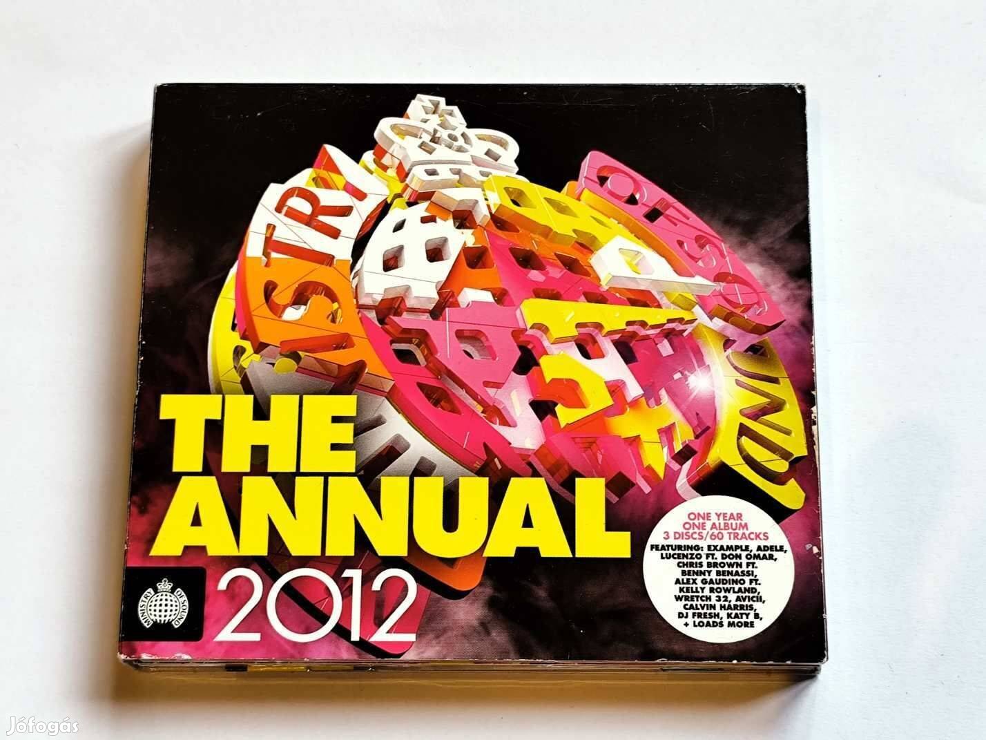 Ministry Of Sound - The Annual 2012. 3XCD Electro, Drum n