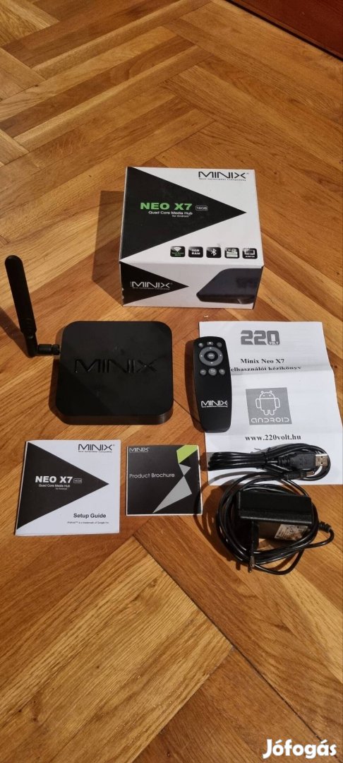 Minix Neo X7 androidos tv okosító hibás 