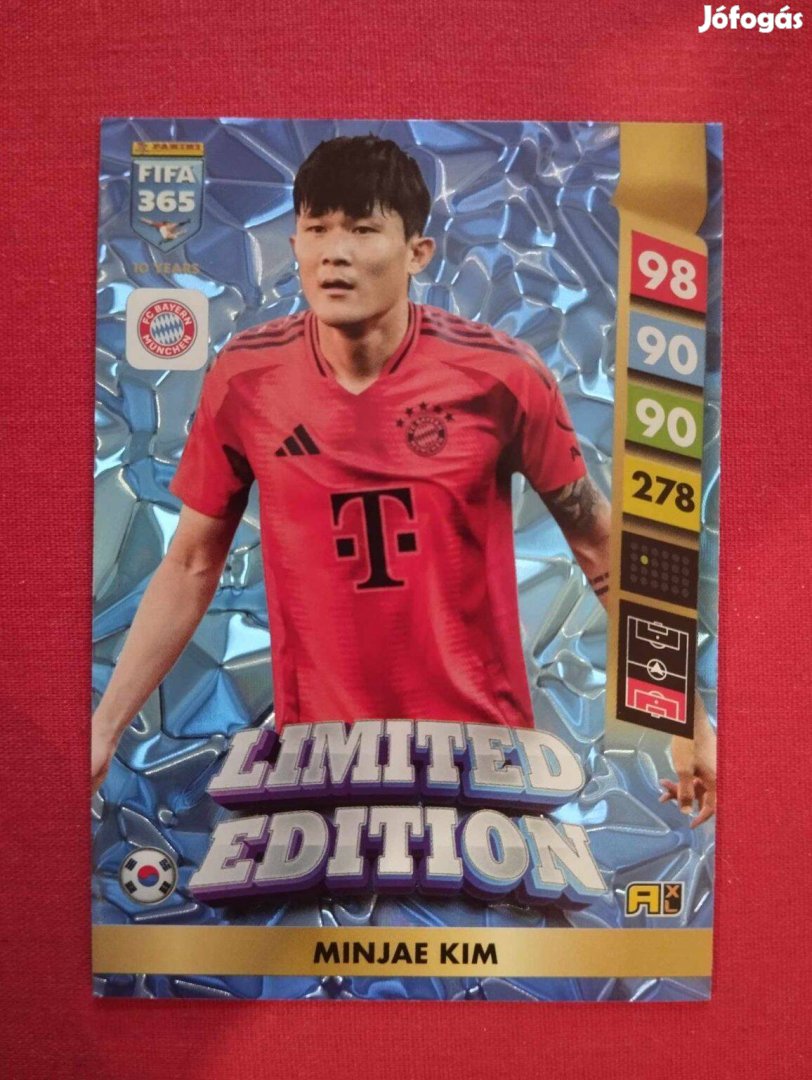 Minjae Kim (Bayern München) FIFA 365 2025 Limited Edition focis kártya