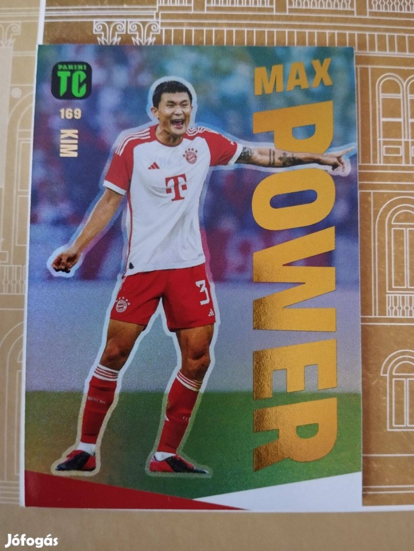 Minjae Kim (Bayern München) Max Power Top Class 2024 focis kártya